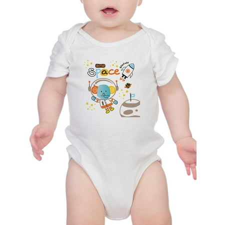 

Astronaut Elephant Outer Space T-Shirt Infant -Image by Shutterstock 18 Months