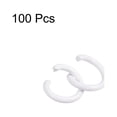 thumbnail image 3 of Unique Bargains Open Jump Rings, 8mm Colorful O-ring Connectors for DIY Crafts Jewelry Making, Carbon Steel, White, 100Pack, 3 of 5