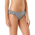 thumbnail image 2 of Juniors' Cross Roads Flounce Scoop Bikini Bottom, 2 of 6