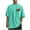 Mint Green C, variant on Stamzod Men's T-Shirts Summer Lover Heart Print Pullover Tops Valentines Short Sleeve Shirts for Men Coffee D L