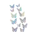 thumbnail image 5 of kowaku 3D Butterfly Wall Stickers Butterfly Decoration DIY Butterfly Wall Decals for Living Room Cake Decorating Flower Arrangements B, 5 of 9