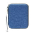 thumbnail image 1 of Niños Audio Reproductor de la cartera Caja de almacenamiento 80 Card de bolsillos Case de la tarjeta Soft Pouch Soft Audiolibro Tarjetas del soporte Azul, 1 of 8