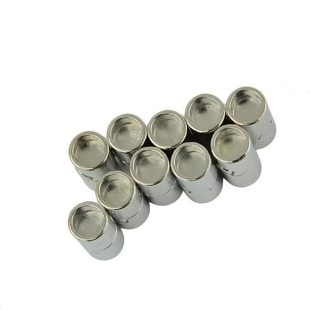 Cierres Magnéticos Vintage BLESIY para de Joyería Conector de Bricolaje Que Hace Hallazgos Blanco