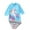 Blue(unicorn), variant on URMAGIC 1-10Y Kids Girl Mermaid Ruffle Two Piece Long Sleeve Rash Guard Swimsuit Bathing Suit
