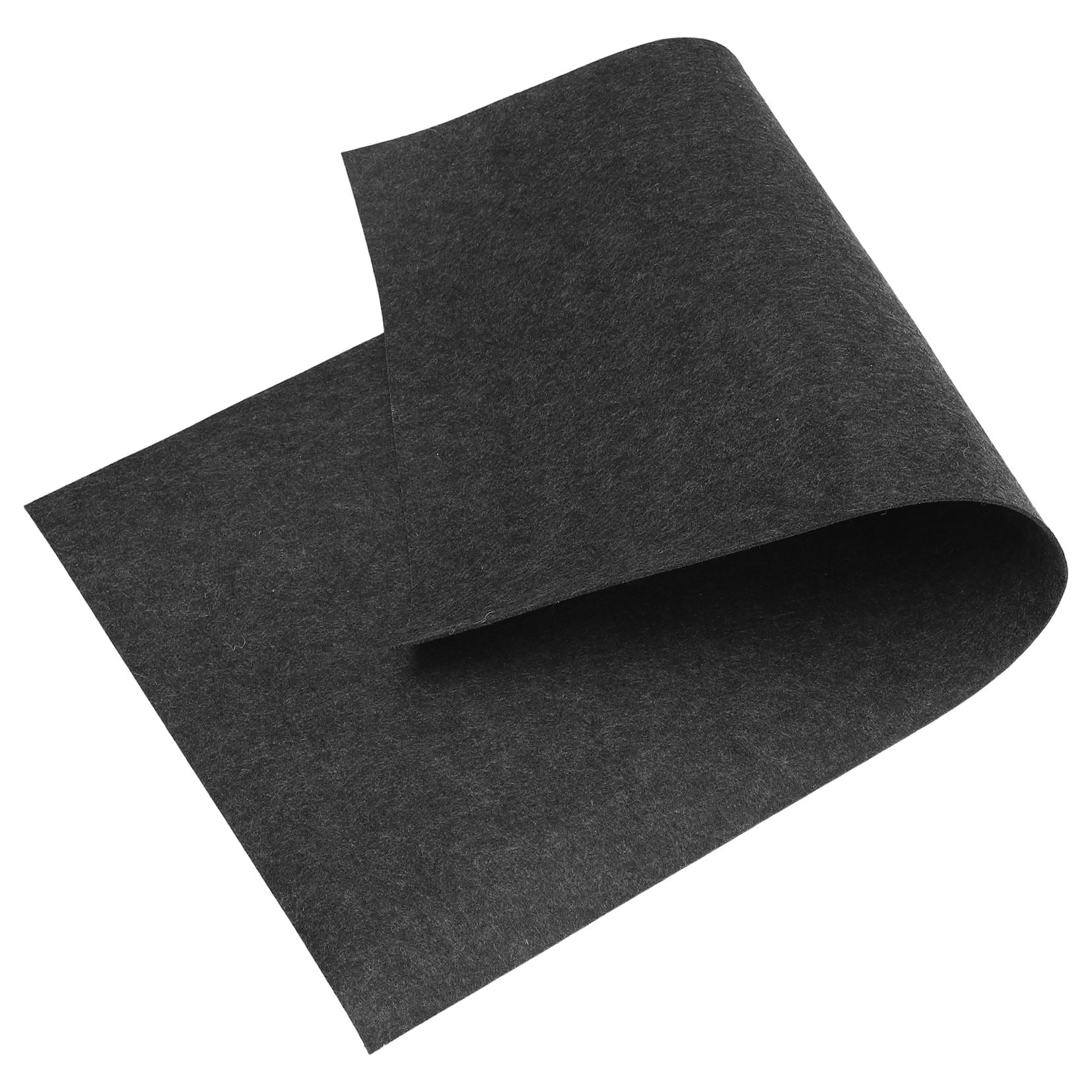 OUNONA Grey Non-Woven Felt Fabric 3mm Thick for Sewing, Quilting, Crafts, Projects and Uses