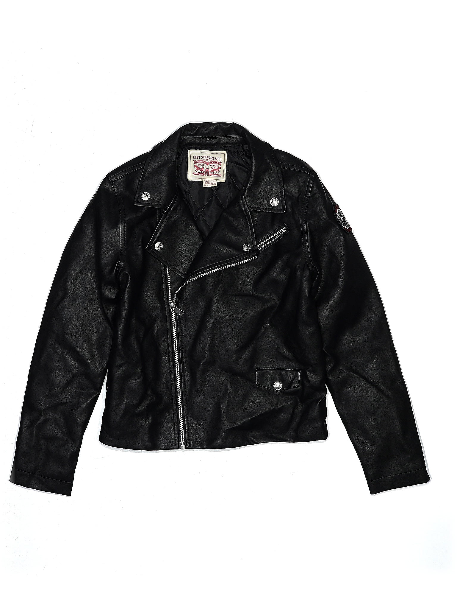 Faux Leather Jacket 
