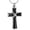 Black-1, variant on Rope Winding Cross Cremation Ashes Urn Pendant Necklace - Cremation Cross Necklace for Ashes Cross Urns Locket Pendant Ashes Holder Stainless Steel Memorial Jewelry