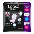 thumbnail image 2 of Toallas Femeninas Kotex Unika Toallas Nocturna con Alas 32 piezas, 2 of 6