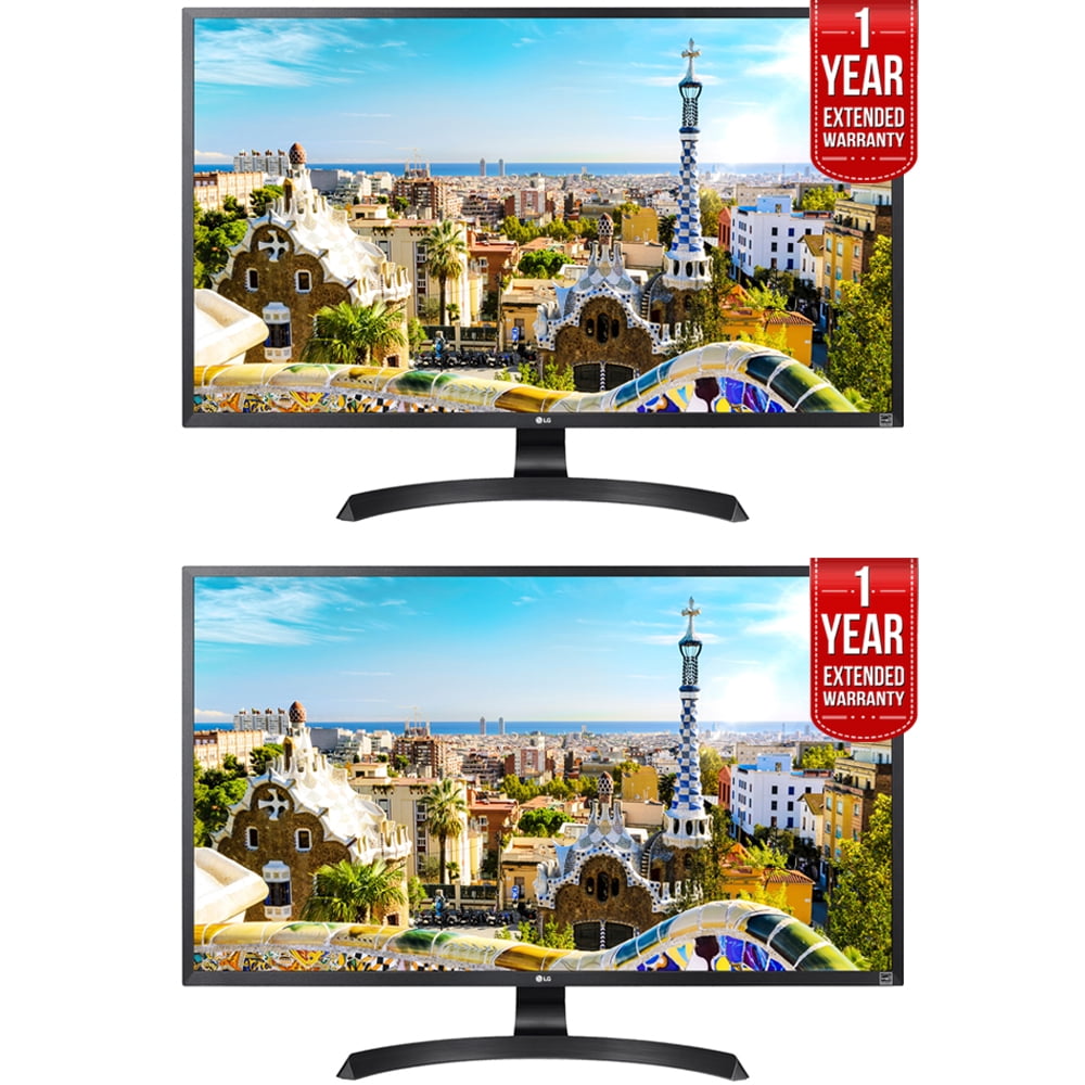 LG 32/" 3840x2160 Ultra HD 4k LED Monitor 32UD59-B with Cleaning Bundle