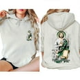 thumbnail image 2 of San Judas Tadeo Double-Sided Hoodie – Saint Jude Catholic Graphic Hoodie for Men & Women, Religious Devotion Pullover, 2 of 7