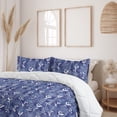 thumbnail image 2 of Ambesonne Garden Scene Down Alternative Quilt Comforter, Spring Chrysanthemum, Twin XL, Off White Quartz, 2 of 5