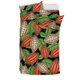 thumbnail image 1 of Juego de cama con estampado de hojas de cacao, 1 of 5
