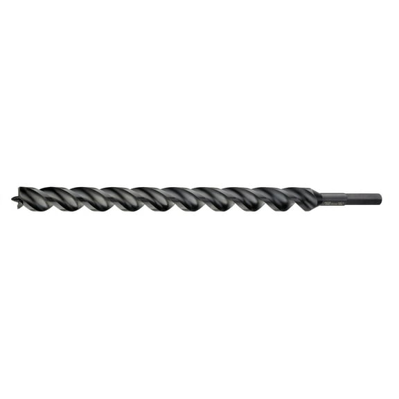 WoodOwl 03814 Nail Chipper Tri-Cut Auger 18" x 1-1/16"