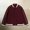 Wine, variant on WIZUTIZ Women's Casual Fashion Baseball Jacket Pocket Long Sleeve Cotton Blend Fall Casual