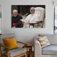 thumbnail image 6 of Pope Leo XIV Canvas Painting, Wall Hanging Art, HD Print Wall Artwork for Dorm Bedroom Living Room, 6 of 8