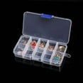 thumbnail image 1 of MesaSe Boîte de Rangement en Plastique Ajustable pour Bijoux et Petits Objets, 1 of 7