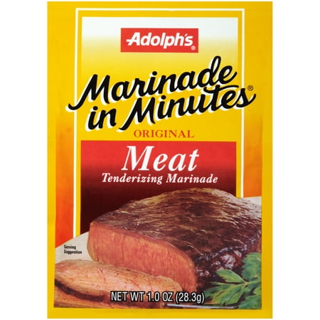 (4 Pack) Adolph's Marinade In Minutes Meat Marinade, 1 (Best Marinade For Deer Meat)