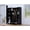 Black, variant on LFSLJJMY Farmhouse Elegant Hall Tree with 4 Side Cabinets, All-in-One Mudroom Furniture with Adjustable Shelves & Open Cubbies, Beadboard Entryway Bench with Coat Rack & 5 Hooks for Hallway, White