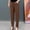 Brown, variant on DuoJiaJ Women Elastic Waist Cotton Trousers Relaxed Fit Straight Leg Trousers Casual Loose FIitting Trousers Women's Lounge Pants Beige L