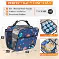 thumbnail image 2 of OPUX Insulated Lunch Bag for Kids, Reusable Lunch Box for School, Space, 2 of 7