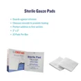 thumbnail image 4 of 3"X3" Gauze Pads Latex-Free Sterile (7.6cm X 7.6cm) - 10 Pads/Box (4 Boxes) (MS-40310), 4 of 4