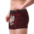 thumbnail image 5 of Poland Vintage Coat Of Arms Underwear Men Breathbale Polska Polish Eagle Boxer Briefs Shorts Panties Soft Underpants For Homme, 5 of 7