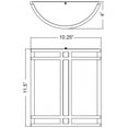 thumbnail image 4 of Access Lighting - Artemis-20W 2 LED Outdoor Wall Mount in Contemporary, 4 of 4