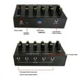 thumbnail image 4 of 5-Channel Audio Mixer Portable Mini Microphone Extender Mixing Console with Reverb Type-C Rechargeable B, 4 of 5