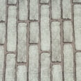 thumbnail image 2 of Brick Wallpaper, 3D Wallpaper for Bedroom, Kitchen, Removable Wallpaper Peel and Stick, Gray, 17.7” x 39.3”, 2 of 7