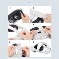thumbnail image 4 of Methold 2021 nuevo ajustable para Quest 2 correa para la cabeza VR Correa mejora el soporte Forcesupport realidad acceso aumento Virtual Videojuegos y accesorios, 4 of 6