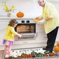thumbnail image 3 of Fall Kitchen Rugs Sets of 3 Pumpkin Kitchen Mats for Floor Checkered Fall Kitchen Rugs Non Slip Washable Fall Carpet Rugs for Kitchen Floor Thanksgiving Decor, 3 of 6