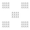 thumbnail image 1 of Billuyoard 12x Clips para bolsas de acero inoxidable fáciles de usar que preservan la frescura de los aperitivos Clips para bolsas con virutas de Type2 NO2, 1 of 6