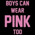 thumbnail image 2 of Men's Lost Gods Boys Can Wear Pink Too  Pull Over Hoodie, 2 of 4
