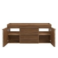 thumbnail image 5 of Modway Render 48" Single Sink Compatible (Not Included) Bathroom Vanity Cabinet in Walnut, 5 of 8