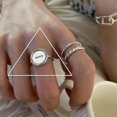thumbnail image 4 of S925 Sterling Silver Retro Niche Design Ring For Women Does Not Fade, 4 of 4