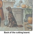 thumbnail image 5 of Carolines Treasures DAC1780LCB 15 x 12 in. Unisex Irish Setter Fall Kitchen Pumpkins Glass Cutting Board - Large, 5 of 5