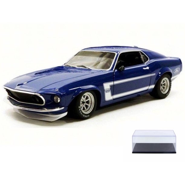 Diecast Car & Display Case Package - 1969 Ford Mustang Boss 302 Trans ...