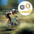 thumbnail image 4 of Almencla 14T Single Speed Flywheel Adapter Cassette Set Gear Conversion Kit Fixie gold, 4 of 8