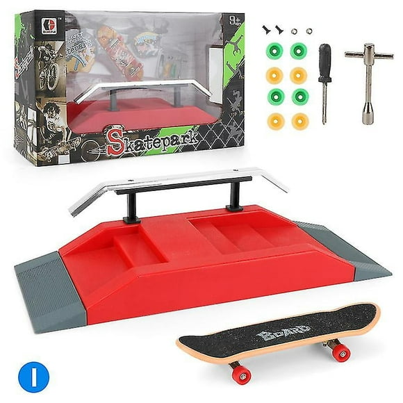 Skate Park Ramp Parts For Tech Decks Fingerboard Finger Board Parks Gift