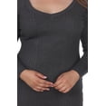 thumbnail image 3 of White Mark Robe Chandail Destiny pour Femmes, 3 of 5
