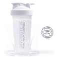 thumbnail image 1 of Shaker Proteína 700 mL Xtellar Blanco Policarbonato con Bola Mezcladora BPA, 1 of 3