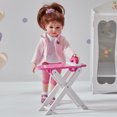 thumbnail image 5 of Olivia's Little World 18" Doll Ironing Board & Iron Toy Doll Furniture TD-12684A, 5 of 5