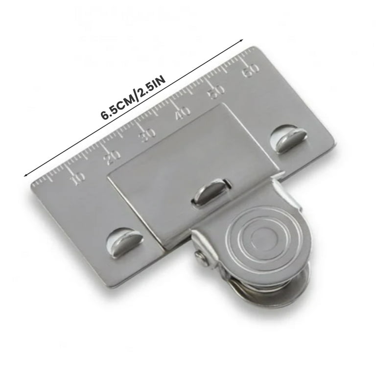 Stainless Steel Measuring Tape Clip: Get Accurate - Temu
