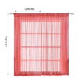 thumbnail image 3 of Efavormart 2 Panels Coral Glitzy Sequin Room Darkening Window Treatment Panel Drapes With Rod Pockets 52"Wx64"L, 3 of 11
