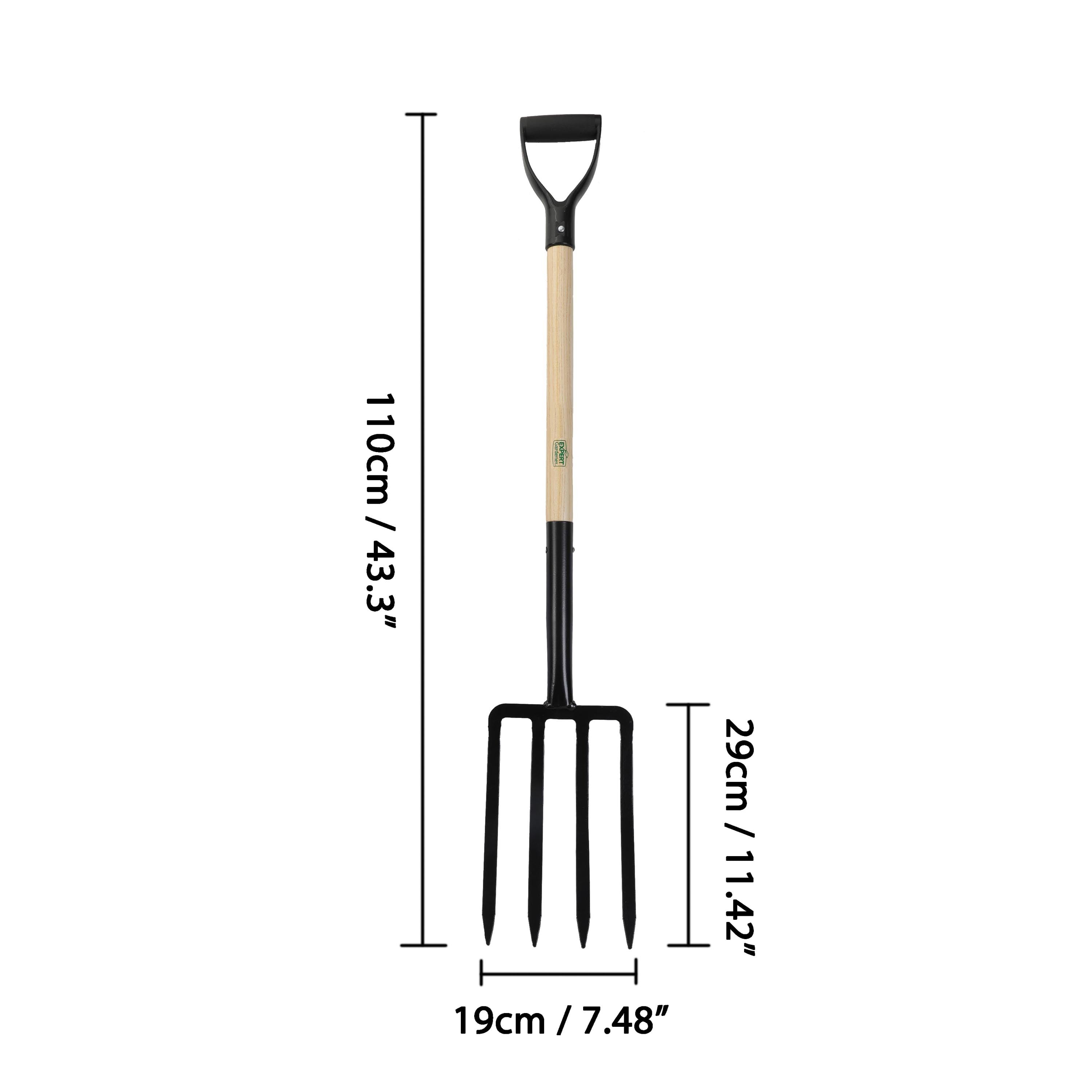Expert Gardener D-Handle Digging Fork