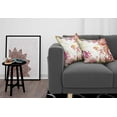 thumbnail image 3 of Ambesonne Colorful Throw Pillow Cover 2 Pack, Flower Bouquet Paisley, 18", Grey Yellow and Multicolor, 3 of 5