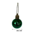 thumbnail image 3 of 24PCS Small Christmas Ornaments Shatterproof Christmas Tree Decorations for Holiday Wedding Party Decoration, Miniature Xmas Tree Hanging DIY Craft Decor Supplies, 3 of 8