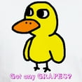 thumbnail image 3 of CafePress - Duck Song W/ Lemonade Stand Back (Men) T Shirt - Men's White Classic Cotton T-Shirts, 3 of 5