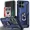 Blue, variant on Starshop Motorola G 2025 Case Phone Cover Shockproof Ring Stand Case With Glass Screen - Blue