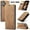 Brown, variant on Allytechgroup for Apple iPhone 17 Case Slim Wallet Cover with Card Slots Holder/Cash Pocket [Magnetic Closure] PU Leather & TPU Flip Folio Kickstand Shockproof Stand Shockproof Retro Shell, Winered